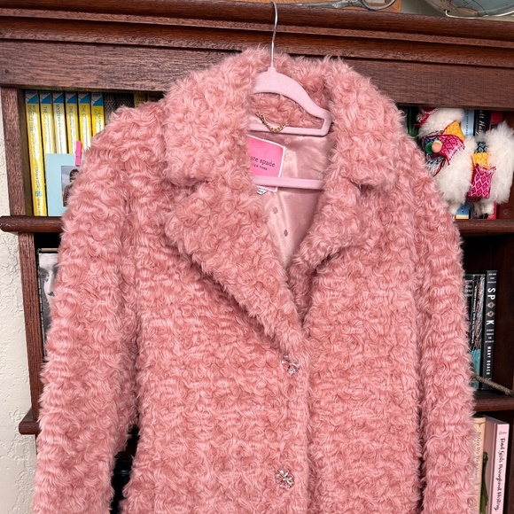 Kate Spade Jackets & Blazers - Kate Spade Faux Fur Coat
